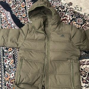 Green Adidas Puffer Jacket